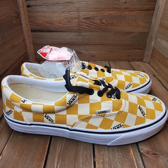🎉Host Pick 🎉New Vans Era Big Check Ylk Ylw - Picture 4 of 10